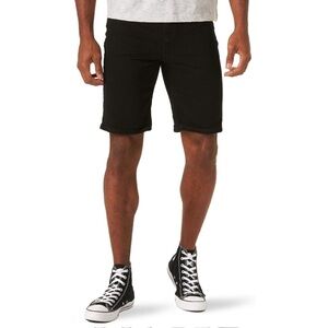 NWT Wrangler Authentics Men's Classic Jean Short in Black Size 32